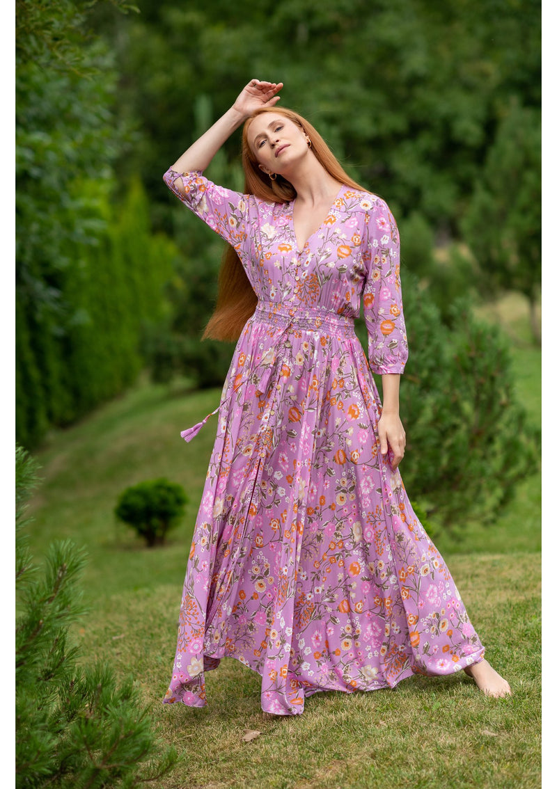 Isabella Mix Flowers - My Flower Dress | Handmade Colorful Dresses from Bali