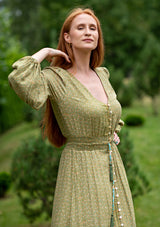 Simona Green Jasmin Dress