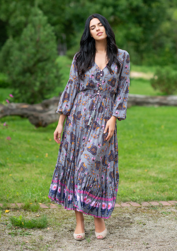 Simona Parsley Grey Dress