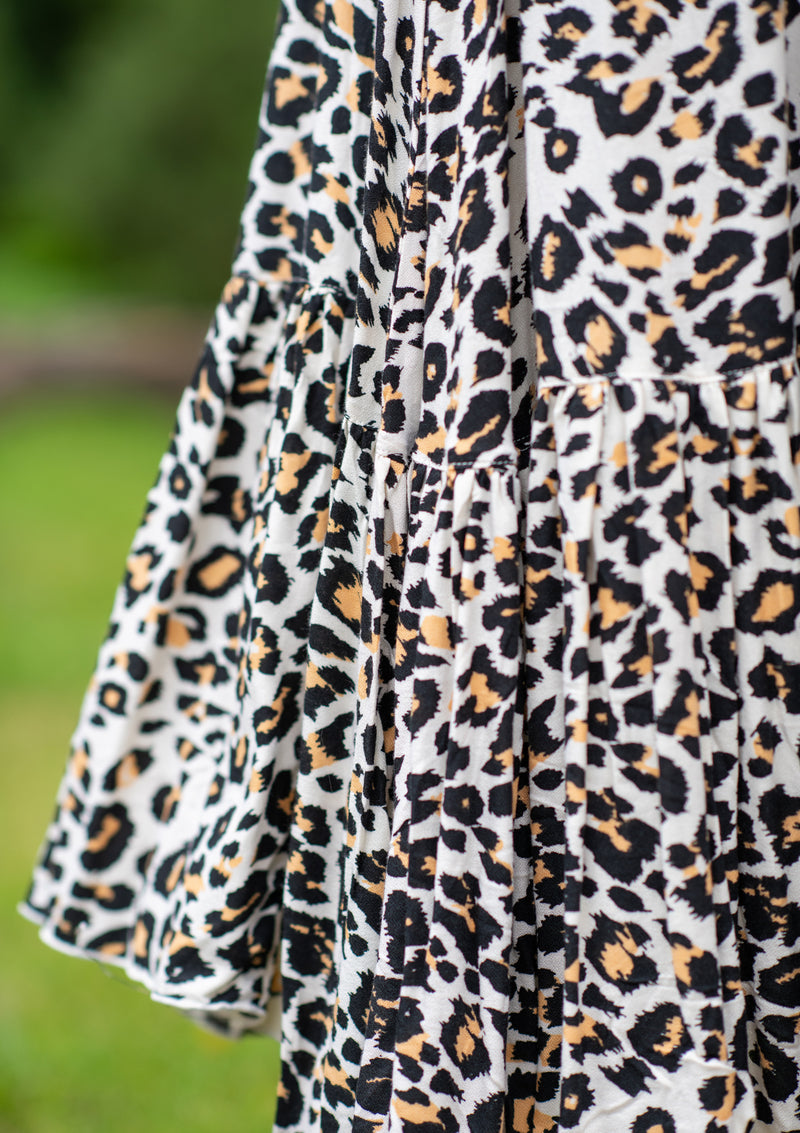 Simona Leopard Dress