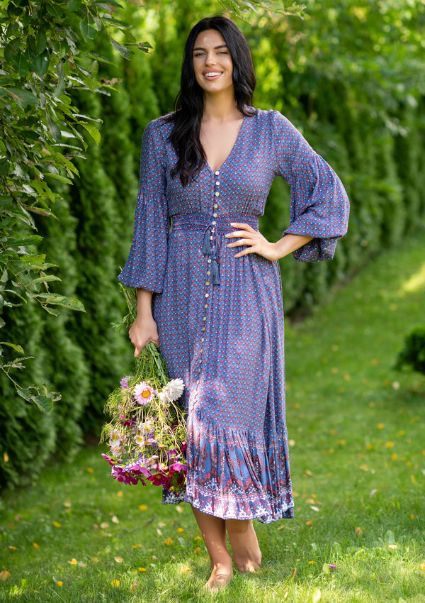 Simona Purple Dress