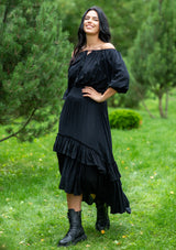 Flaminga Black Dress