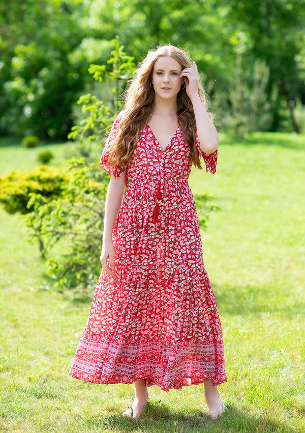 Katty Red Merak Dress