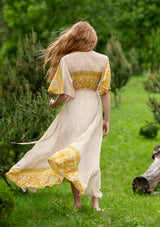 Wrap Agny Yellow Dress
