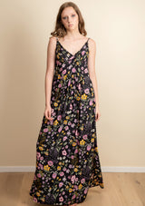 Dahlia Night Flowers Dress